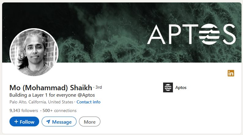 Mo-Shaikh Aptos founder